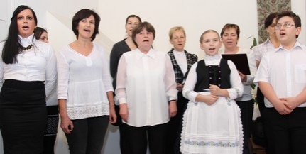 Ismét énekszóval telt meg a Német Nemzetiségi Ház, népdaléneklési versenyt rendeztek
