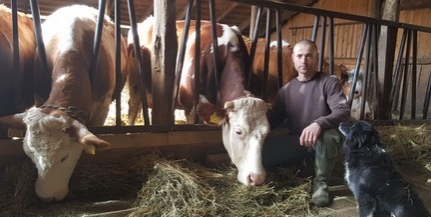 Igazi tejet akart inni, aztán lett egy farmjuk: a munkában találta meg a hobbiját Maul Antal