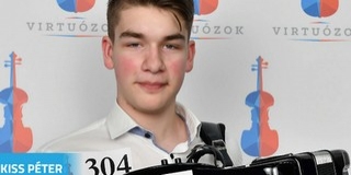 Kéméndi Tamás tanítványa, Kiss Péter is továbbjutott a Virtuózok válogatójából
