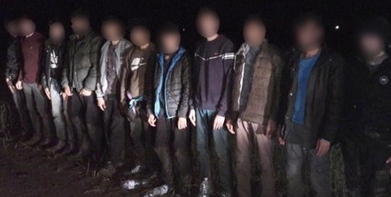 Éjszakai őrjárat: tizenegy migránst tartóztattak fel Sátorhely közelében a határvédők