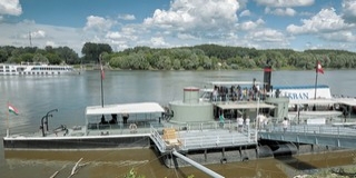 Mohácson voltak a legtöbben, csaknem nyolcezren kíváncsiak a Lajta hadihajóra