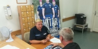 Mohácson is toboroztak határvédőket a rendőrök