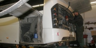 A Dél-Dunántúlon is felkészítették a buszokat a télre