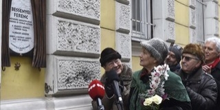 Emléktáblát avattak a 100 éve született Bessenyei Ferenc tiszteletére
