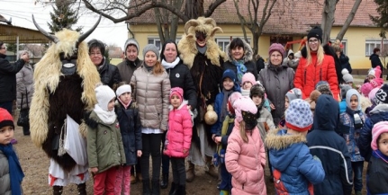 Kiskunmajsán űzte a telet a Vidák Busó Csoport Kiskunmajsán űzte a telet a Vidák Busó Csoport
