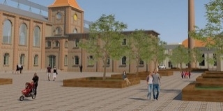 A bontással végeztek, már az építőké a terep az egykori Selyemgyár területén A bontással végeztek, már az építőké a terep az egykori Selyemgyár területén