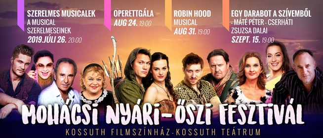 Jön a Mohácsi Nyári - Őszi Fesztivál: nagyszerű darabokkal várják a közönséget Jön a Mohácsi Nyári - Őszi Fesztivál: nagyszerű darabokkal várják a közönséget