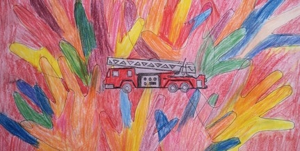Mohácsi ovisok rajzát találták a legjobbnak a tűzoltók országos alkotói pályázatán