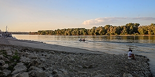 Mohácsnál csak pár centi hiányzott a Dunán az újabb történelmi kisvízi rekordhoz