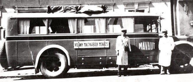 Száz éve is jártak már Mohácson helyi járatú buszok, sőt, Eszék is célállomás volt Száz éve is jártak már Mohácson helyi járatú buszok, sőt, Eszék is célállomás volt