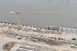 Már a gigantikus méretű támfalat építik a mohácsi közforgalmú kikötőben
