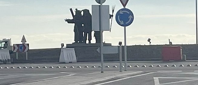 Ismét használható a Busó-körforgalom, Baranyában egyedülálló csomópont épült Ismét használható a Busó-körforgalom, Baranyában egyedülálló csomópont épült