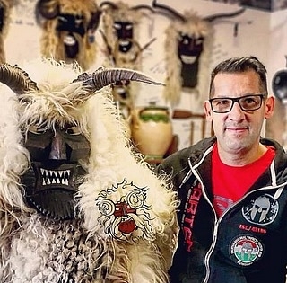 Rosta Endre a Néprajzi Múzeumban mutatja be a busójárás élő hagyományát