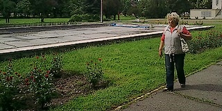 A szökőkút medencéje ahogy a múlt évben, úgy idén is biztos szárazon marad