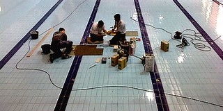 Szeptember 12-ig zárva az uszoda, a karbantartási munkákat végzik jelenleg a szakemberek