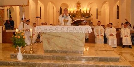 Korábban Mohácson szolgált papok miséztek újra a Fogadalmi Templomban Korábban Mohácson szolgált papok miséztek újra a Fogadalmi Templomban