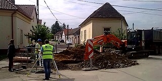 Több mint húsz utcát érint Mohácson a most megkezdett vízrendezési beruházás