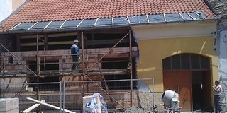 Helyreállítható a tavalyi dunai árvíz idején összedőléssel fenyegetett ház Mohácson