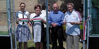Hajrá, Mohács! Az Aranycsapat legendája is részt vett a pályaavató ünnepségeken