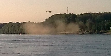 Baleset a szigeti strandon: mentőhelikopter érkezett a sérülthöz Baleset a szigeti strandon: mentőhelikopter érkezett a sérülthöz