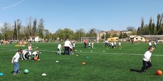 Háromszázötven gyermek meccselt a Bozsik-gálán az Újvárosi Sporttelepen Háromszázötven gyermek meccselt a Bozsik-gálán az Újvárosi Sporttelepen