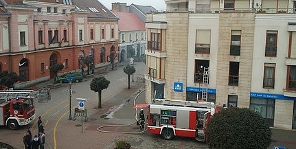 Kigyulladt és kiégett egy közjegyzői iroda Mohácson