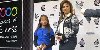 Szép Hanna a Csányi Alapítvány és Polgár Judit Sakk Alapítványa pályázatának nyertese