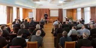 Mohácson elmélkedtek az Irgalmasság Szent Évére készülnek az egyházmegye papjai