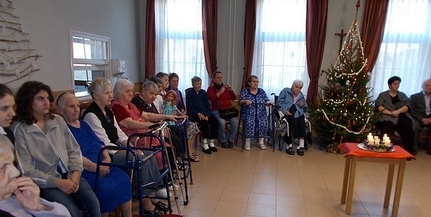 Ünnep az otthonban: a lakók többsége második családjával karácsonyozik