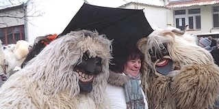 Ízelítőt adtak a zágrábiaknak szombaton a mohácsi busók a télűzés tudományából