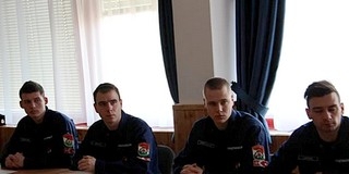 Újonc tűzoltó kezdi meg szolgálatát Mohácson