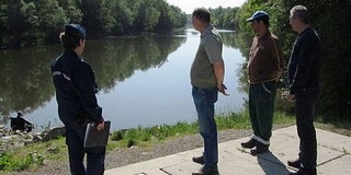 A vízi műveket ellenőrzik Mohács térségében