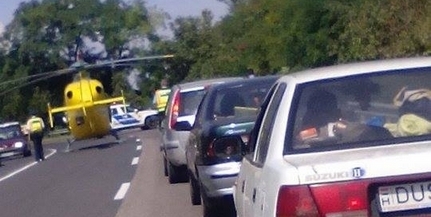 Balesetet szenvedett egy motoros Belvárdgyulánál