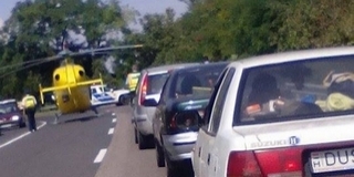 Balesetet szenvedett egy motoros Belvárdgyulánál