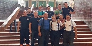 Mohácsi tűzoltók is indultak az országos lépcsőfutó bajnokság versenyein