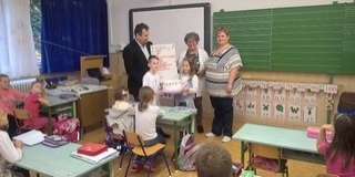 Torta volt a legtöbb véradót beszervező osztály jutalma