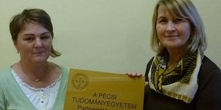 Elnyerte a PTE Partneriskolája címet a Széchenyi