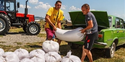 Összeöntötték a Kárpát-medencei gazdák által gyűjtött búzát