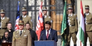 Áder János az ünnepen: Magyarország a 20. század végén ismét igent mondott egykori önmagára