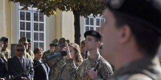 Baranyaiakkal a soraiban megalakult az új területvédelmi ezred, esküt tettek az új katonák