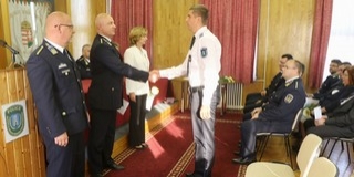 Baranyai rendőröket is kitüntettek az ünnep alkalmából