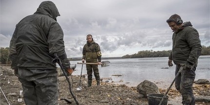 Különleges leletegyüttes került elő a Dunából Érdnél