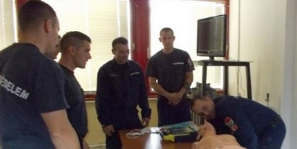 Az újraélesztést gyakorolták a pécsi tűzoltók Az újraélesztést gyakorolták a pécsi tűzoltók