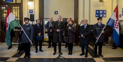 Ismét közlekednek vonatok Pécs és Eszék között Ismét közlekednek vonatok Pécs és Eszék között