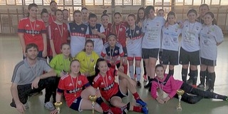 Véget értek a megyei leány utánpótlás futsal bajnokságok