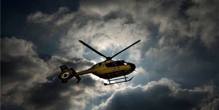 Súlyos baleset történt Komlón, mentőhelikopter érkezett