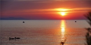 Ilyen csodás egy napfelkelte a Balatonnál