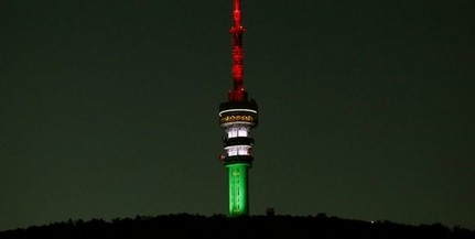 Nemzeti színekben pompázik kedden este, Magyarország születésnapján a tv-torony