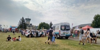 Ügyességi feladatokkal is várták a rendőrök a gyerekeket Ügyességi feladatokkal is várták a rendőrök a gyerekeket