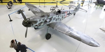 Szolnokon látható a Messerschmitt Bf 109 vadászrepülőgép